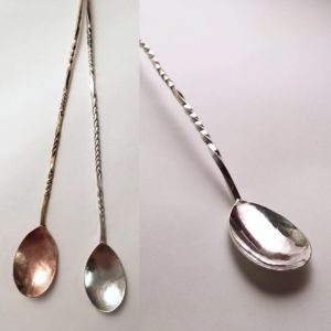 Bar Spoons, Stirred, Not Shaken – Sterling Bar Spoons