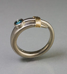 BBFR_15, Forged ring, Andy Cooperman, jewelry, ring