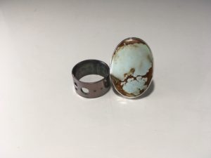 Rings, student work, Beginning Jewelry Series: Rings
