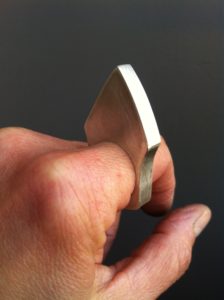 Hollow constructed ring