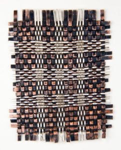 Woven metal sample, Jeanie Pratt