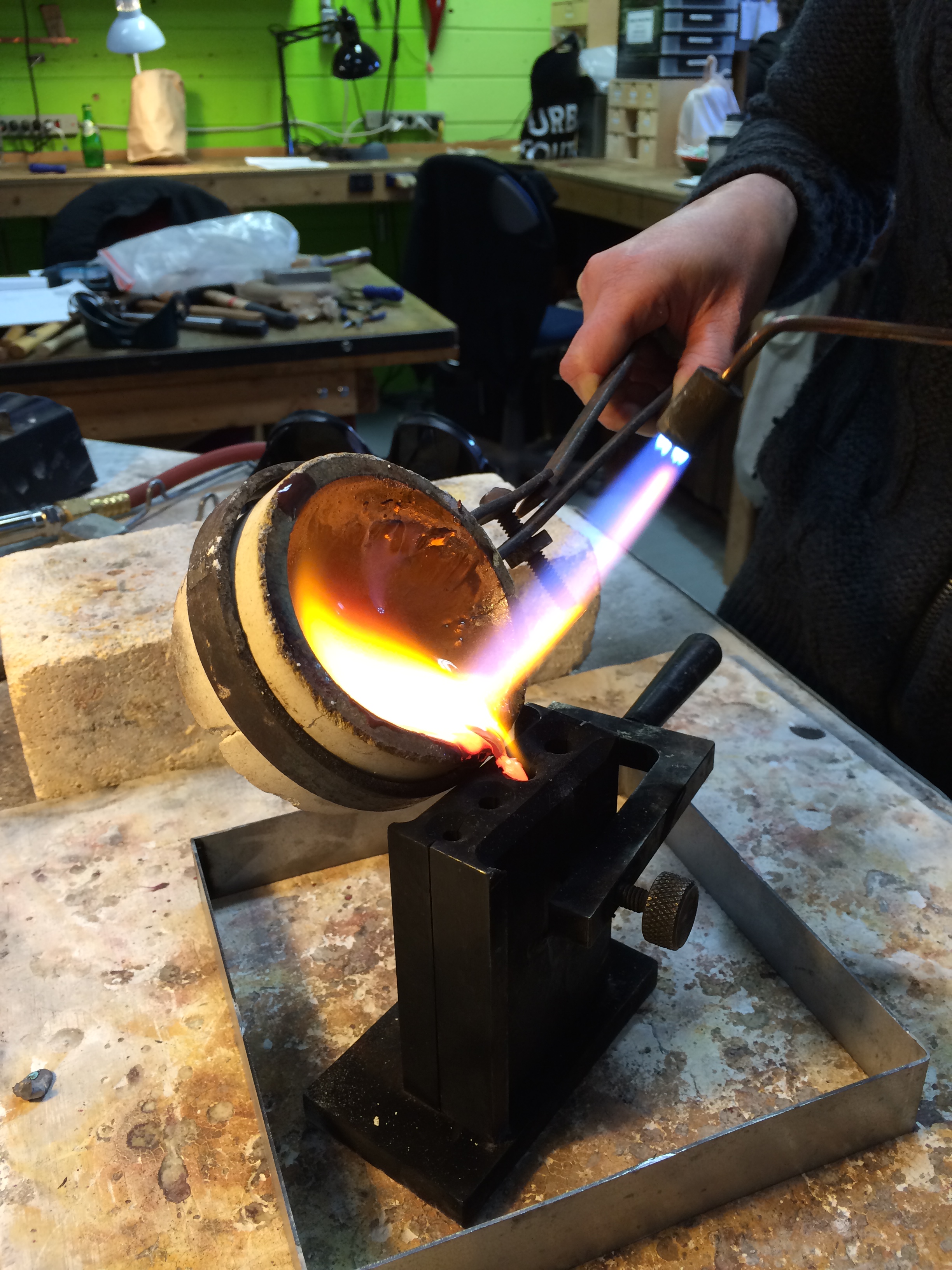 Fire, Forge and Flush-Stonesetting – Danaca Design