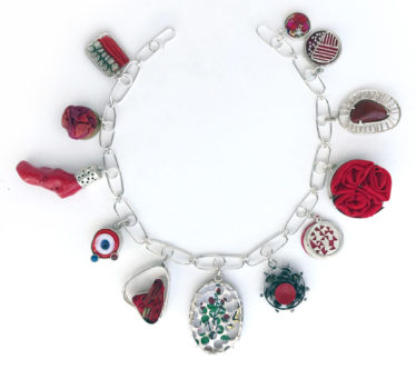 Stephanie O'Brien - Red Charm Bracelet
