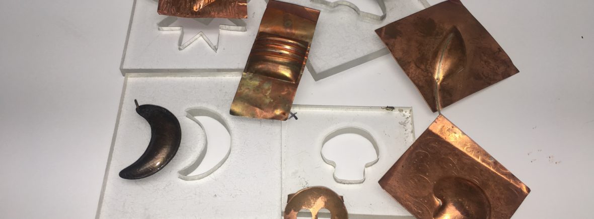 PUFF Hydraulic Press, Hydraulic Press Forms, Hydraulic Press Forms and Molds, Jewelry, Jewelry smith, Jewelry making, danaca design, jewelry classes, jewelry smithing, gallery, Danaca Design Gallery, jewelry gallery